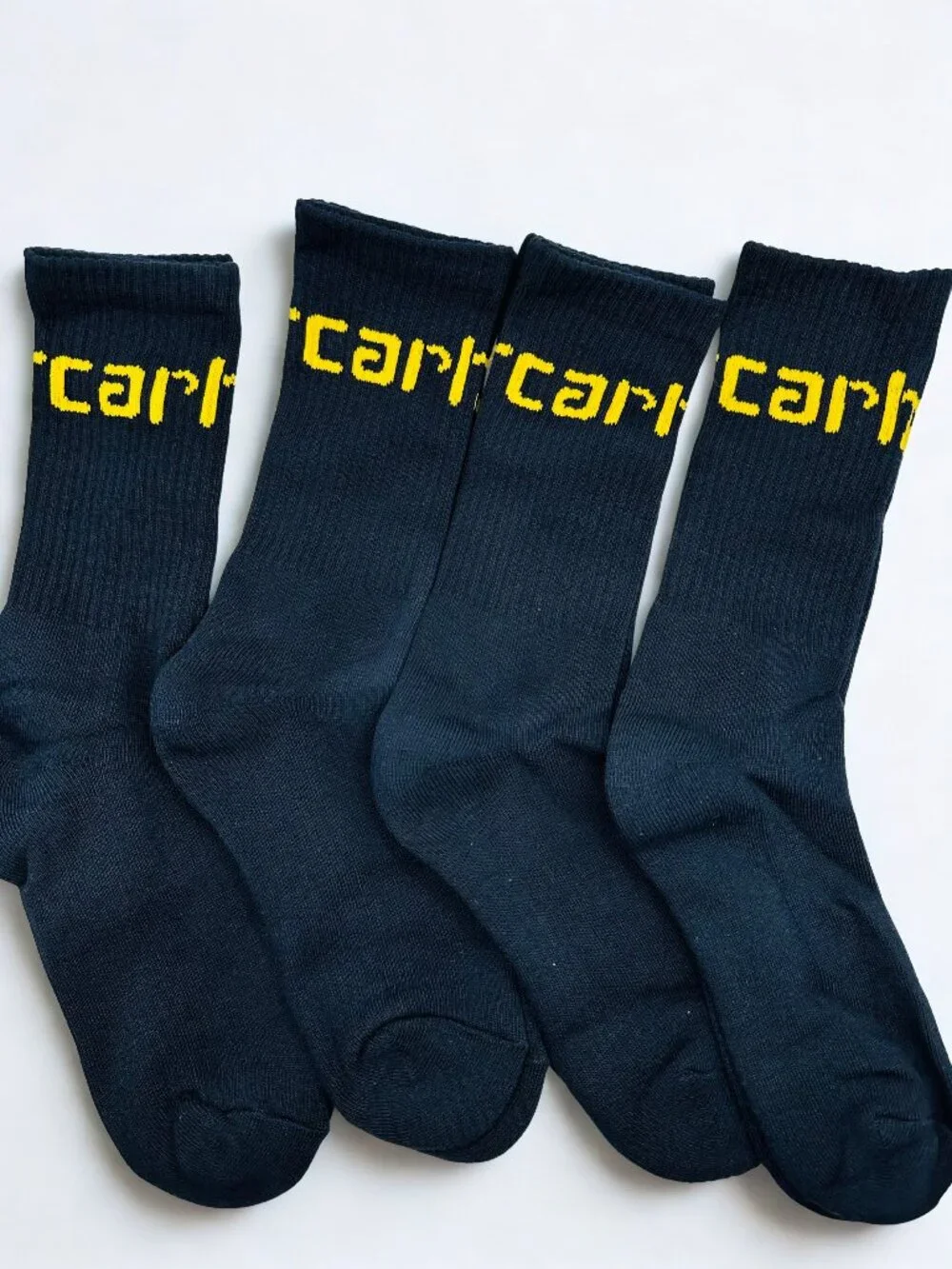 4 Pairs - Carhartt WIP Socks Crew Streetwear Large